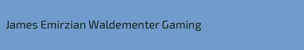 James Emirzian Waldementer Gaming